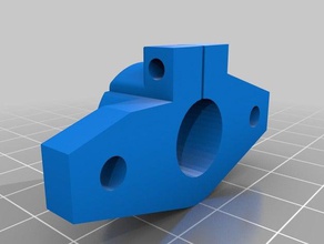 soporte del eje de 12 mm varilla Impresora 3d las piezas 3d print model - Mito3D