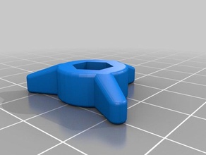 5mm thumb wheel hand tools customized 3d print model - Mito3D