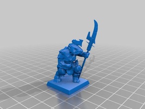 skaven stormvermin jouets & jeux donjons dragons miniature le rat wargaming warhammer fantasy les de guerre 3d print model - Mito3D