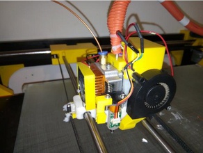 corexy power carriage 3d printer extruders vulcano 3d print model - Mito3D