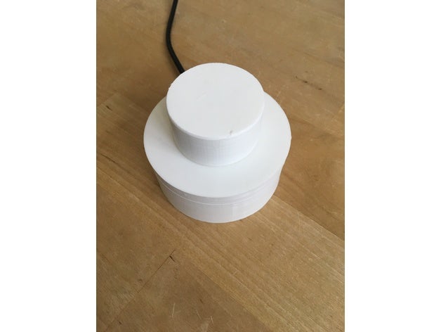 volume dialer gadgets arduino pro micro case media dial medieval rotary encoder button knob 3D print model - Mito3D