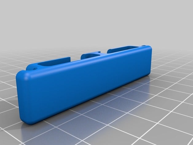 my customized external hdd cable holder computer 3D print model - Mito3D