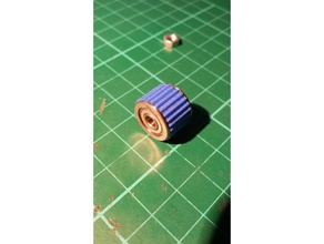 13mm idler bearing toothed cover cr10 3d printer parts 3d print model - Mito3D