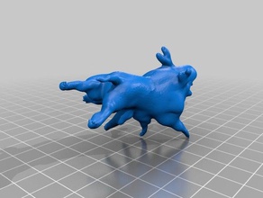 dragolion tigre sculptures 3d print model - Mito3D
