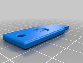 yubikey neo 4 modelo porta-ferramentas & caixas usb yubi 3d print model - Mito3D