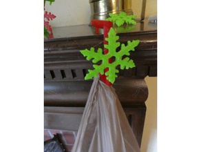 christmas stocking hanger 3d printing 3d print model - Mito3D