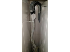 lavatrice asciugatrice acqua presa adattatore samsung qdrive famiglia 3d print model - Mito3D
