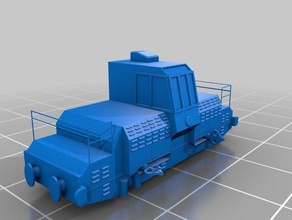locomotora acp de l'automobile canal panama maker mecamaker le 3d print model - Mito3D