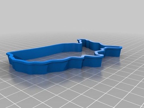 usa cookie cutter utensili a mano 3d print model - Mito3D