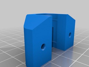 lm8uu support de palier - 2 trous 28mm L'imprimante 3d pièces 3d print model - Mito3D