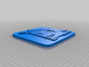 paola free library key ring 3d printing 3d print model - Mito3D