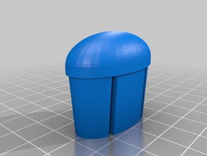 camping-Stuhl cap 3d-drucken 3d print model - Mito3D