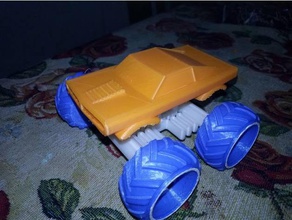 accesorios mini monster truck 3d print model - Mito3D