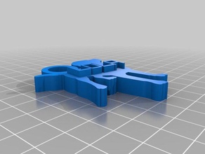 lola portachiavi i su misura 3d print model - Mito3D