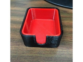 concêntricos caixa de bandejas recipientes a pequena peças pequenas armazenamento 3d print model - Mito3D