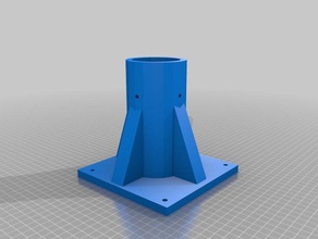 paisaje de poste concreto hobby polo 3d print model - Mito3D