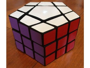 prisma pentagonale twisty puzzle i pentagono pentaprisma rubik di rubiks cube 3d print model - Mito3D