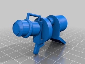 spaltoon blaster A impressão 3d 3d print model - Mito3D