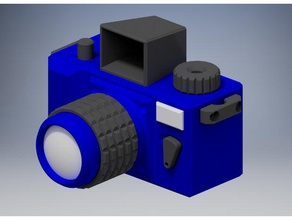 appareil photo jouet jouets de construction la caméra fausse slr les 3d print model - Mito3D