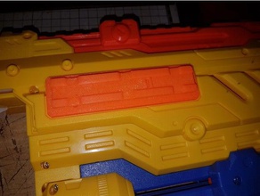 x-shot turbo advance siderail replacement - nerf sport & outdoors 3d print model - Mito3D