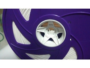 makerparts filament support wheel 3d printer accessories cars 3d print model - Mito3D