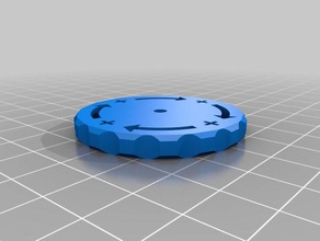 bed leveling knob 3d printer accessories m3 nut z axis 3d print model - Mito3D