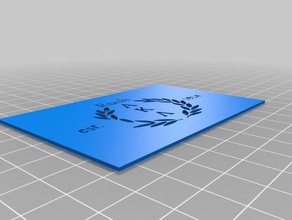 my customized stencil-o-matic art tools 3d print model - Mito3D