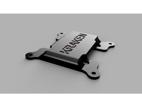 boltrc kraken lipo 3s 4s-6s a placa do suporte r c veículos Impressora 3d de peças bateria worx cinta 3d print model - Mito3D