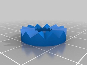 simple accurate crown gear hirth joint freecad engineering v017 3d print model - Mito3D