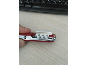 couteau de l'armée suisse clip pièces grands couteaux poche victorinox 3d print model - Mito3D