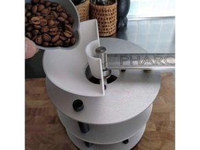 oe pharos de remplissage entonnoir conversion cuisine et salle à manger aeropress café moulin espresso l'entonnoir outil orphelin 3d print model - Mito3D