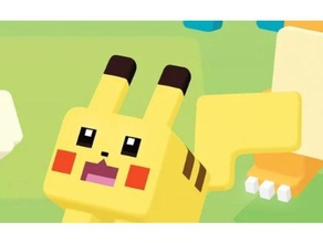 pokemon quest - pikachu Spielzeug & Spiele 3d print model - Mito3D