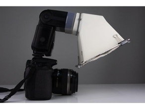 flash speedlight difusor macro yongnuo & canon câmera 3d print model - Mito3D