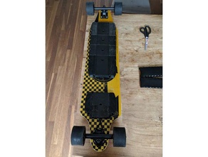 esk8 copre i veicoli 10s3p 18650 caso bms skateboard elettrico vesc 3d print model - Mito3D
