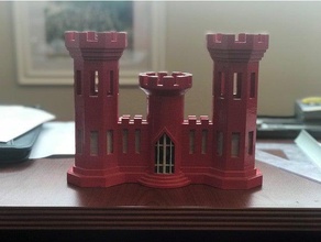 engineer castle sapper engineering us army 3d print model - Mito3D