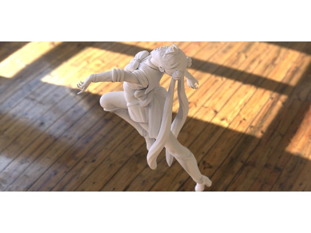 sailor moon sculptures sailor moon 3D print model - Mito3D