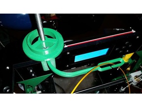 a8 horizontal filament-guide 3d Drucker Zubehör 3d print model - Mito3D