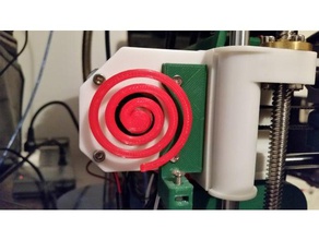 spiral stepper motor ornament 3d printer accessories 3d print model - Mito3D