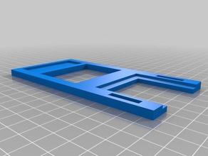smooth-q adapter plate gopro camera 3d print model - Mito3D