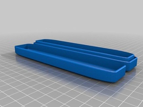 pencil case office container holder 3d print model - Mito3D
