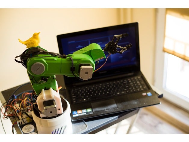 bastion inspired robotic arm robotics 3D print model - Mito3D