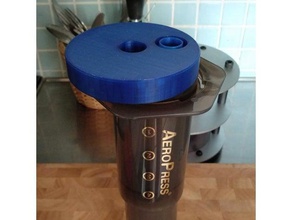 oe pharos emptying package kitchen & dining aeropress coffee grinder espresso funnel orphan 3d print model - Mito3D