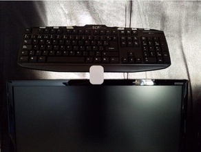 keyboard monitor mount tools 3d print model - Mito3D
