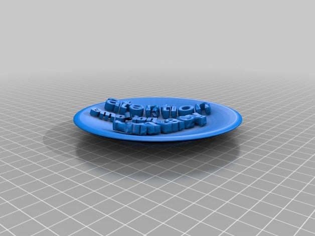 menu nourriture et boisson 3D print model - Mito3D