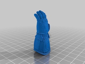 3d slash infinitygauntletsolid 3d print model - Mito3D