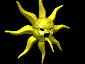 barbaric sun sculptures 3d print model - Mito3D
