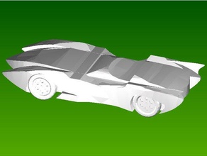mach 5 de l'automobile mgr ryan cad r kevin ball sean dembeck 3d print model - Mito3D