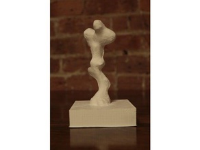 jean hans arp growth 1938 60 1965357 art institute chicago europe european marble museum sculpture surreal 3d print model - Mito3D