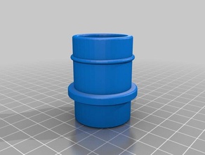 hidro força piscina de drenagem adaptador A impressão 3d 3d print model - Mito3D