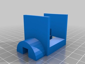 mi personalizados de soporte del cable la oficina personalizado 3d print model - Mito3D